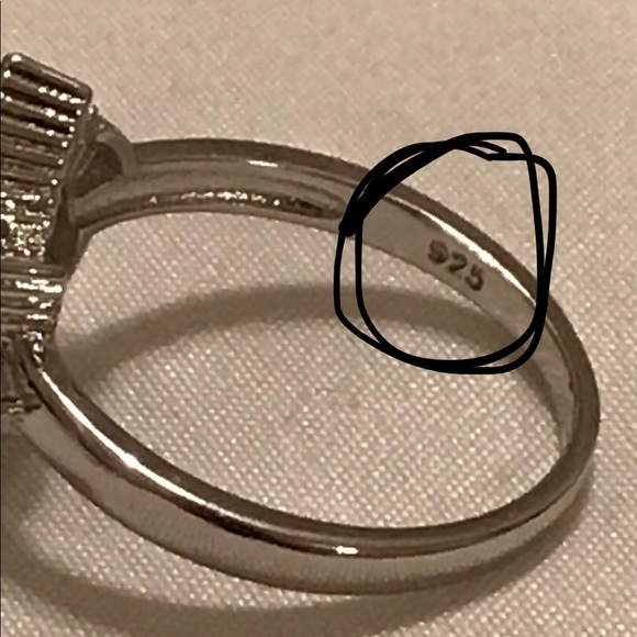 925 SILVER WOMEN’S RING - Picture 6 of 7